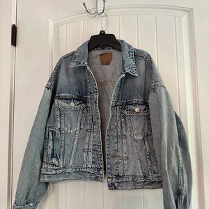 American Eagle Blue Denim Fabric